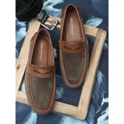 San Frissco Men's Tan Casual Loafers-picture-21