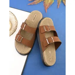San Frissco Men's Tan Casual Sandals-picture-40