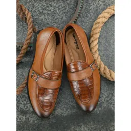 San Frissco Men's Tan Formal Loafers-picture-15