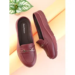 san frissco Super Comfortable Lightweight Slipon Loafers| Officewear Slip On For Women-picture-11