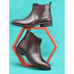 San Frissco Women's Cherry Chelsea Boots-picture-14