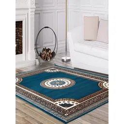 SANA CARPET Blue Rectangle Anti-Skid Carpet-picture-30