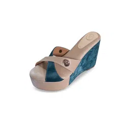 Sana K Luxurious Footwear Printed Party High-Top Stiletto Pumps-picture-16