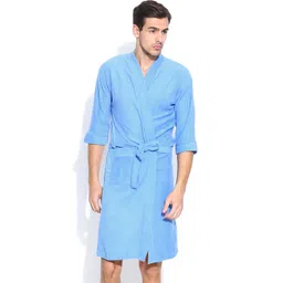 Sand Dune Blue Bathrobe-picture-15