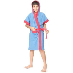 sand dune Blue Free Size Bath Robe-picture-26