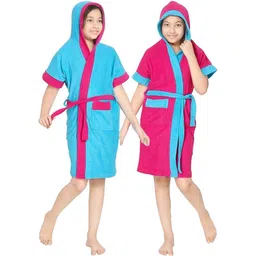 sand dune Multicolor Free Size Bath Robe-picture-24