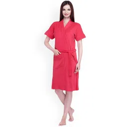 Sand Dune Orange Women Bath Robe image 1