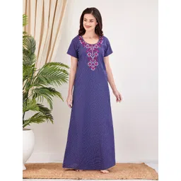 Sand Dune Printed Maxi Nightdress-picture-37