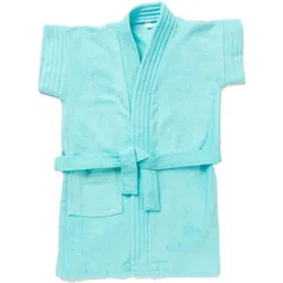 sand dune Sky Blue Free Size Bath Robe-picture-25