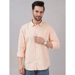 Sand Dunes Slim Fit Spread Collar Cotton Shirt-picture-28