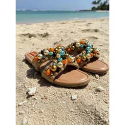 SANDAL STORIES Women Embellished Open Toe Flats-picture-32