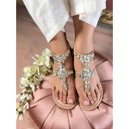 SANDAL STORIES Women Gladiators Flats-picture-16