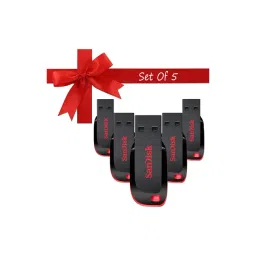 SanDisk Cruzer Blade 16 GB Pen Drive Black (Pack of 5)-picture-40