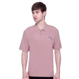 SANDPIPER Men Brand Logo Printed Polo Collar Cotton T-shirt-picture-38