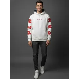 SANDPIPER Men Printed Hooded Sweatshirt-picture-24