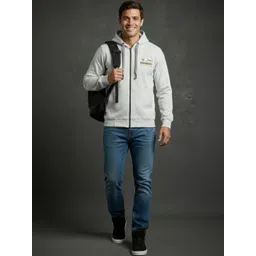 SANDPIPER Men Printed Hooded Sweatshirt image 4