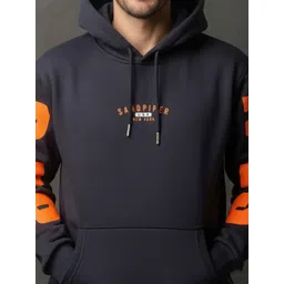 SANDPIPER Men Printed Hooded Sweatshirt image 3