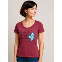 SANDPIPER Printed Round Neck T-shirt-picture-35