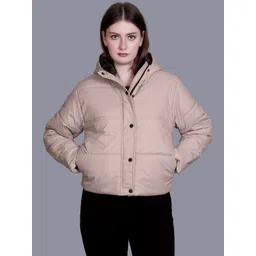 SANE ORIGINALS Women Hooded Solid Lightweight Puffer Jacket-picture-26