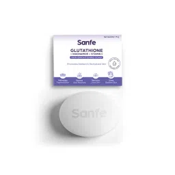 Sanfe Glutathione+Niacinamide+Vitamin C Brightening Soap | For hydration, pigmentation, 75gm-picture-11