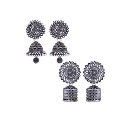 Sangria Alloy Silver-Plated Earrings-picture-34