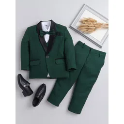 Sangria Boys Single-Breasted Five-Piece Party Suits-picture-32