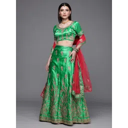 Sangria Embroidered Lehenga Choli-picture-39