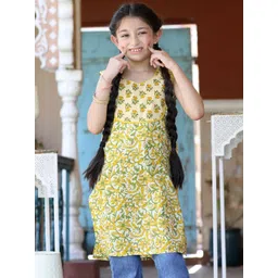 Sangria Floral Printed Cotton Straight Kurti-picture-50