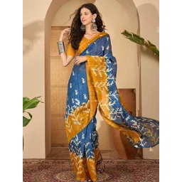 Sangria Floral Printed Saree-picture-19