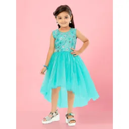 Sangria Girls Embellished High-Low Dress-picture-20