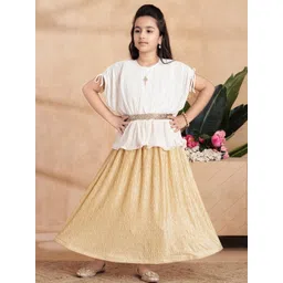 Sangria Girls Nylon Dresses-picture-33