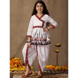 Sangria Girls Printed Kurta Sets-picture-15