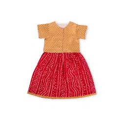 Sangria Girls Printed Ready to Wear Lehenga Choli-picture-13