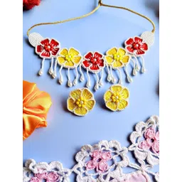 Sangria Gold-Plated Beaded Jewellery Set-picture-39