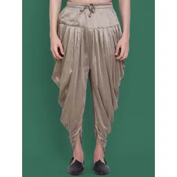 Sangria Men Loose Fit Cowl Dhoti Pants-picture-11