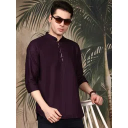 Sangria Men Sequins Kurta-picture-36