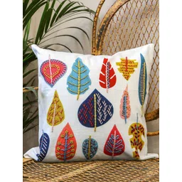 Sangria Multicoloured Velvet Square Cushion Covers-picture-11