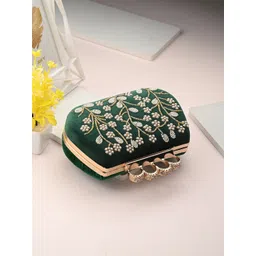 Sangria Pearrl Flowerr Clutches-picture-30