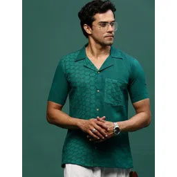 Sangria Self Design Shirts-picture-16