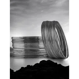 Sangria Set Of 36 Oxidized Bangles-picture-29