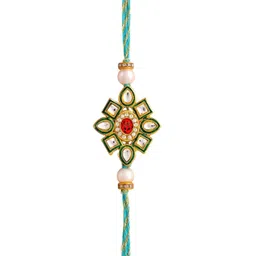 Sangria Unisex Copper Rakhi-picture-33