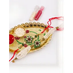 Sangria Unisex Copper Rakhi-picture-40