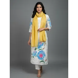 Sangria Women Chanderi Solid Dupatta-picture-39