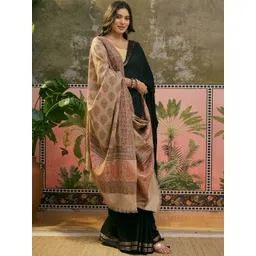 Sangria Women Ethnic Motifs Woven Design Shawl-picture-29