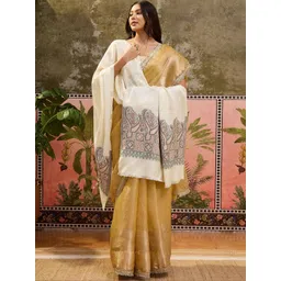 Sangria Women Ethnic Motifs Woven Design Shawl-picture-34