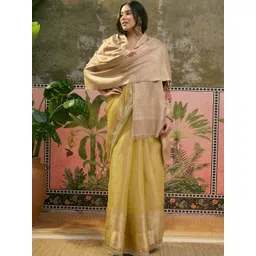 Sangria Women Ethnic Motifs Woven Design Shawl-picture-35