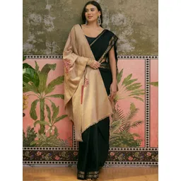 Sangria Women Ethnic Motifs Woven Design Shawl-picture-37