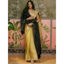 Sangria Women Ethnic Motifs Woven Design Shawl image 3