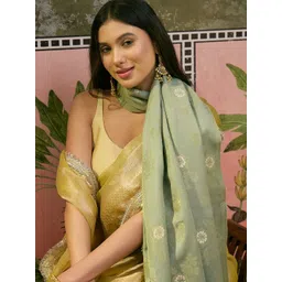 Sangria Women Floral Woven Design Shawl-picture-34