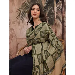 Sangria Women Woven Design Shawl-picture-25